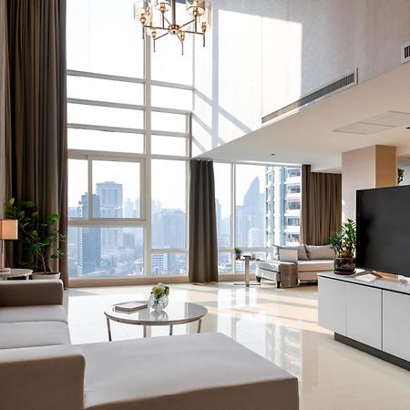 Jasmine 59 Hotel بانكوك المظهر الخارجي الصورة A living room in a luxury apartment