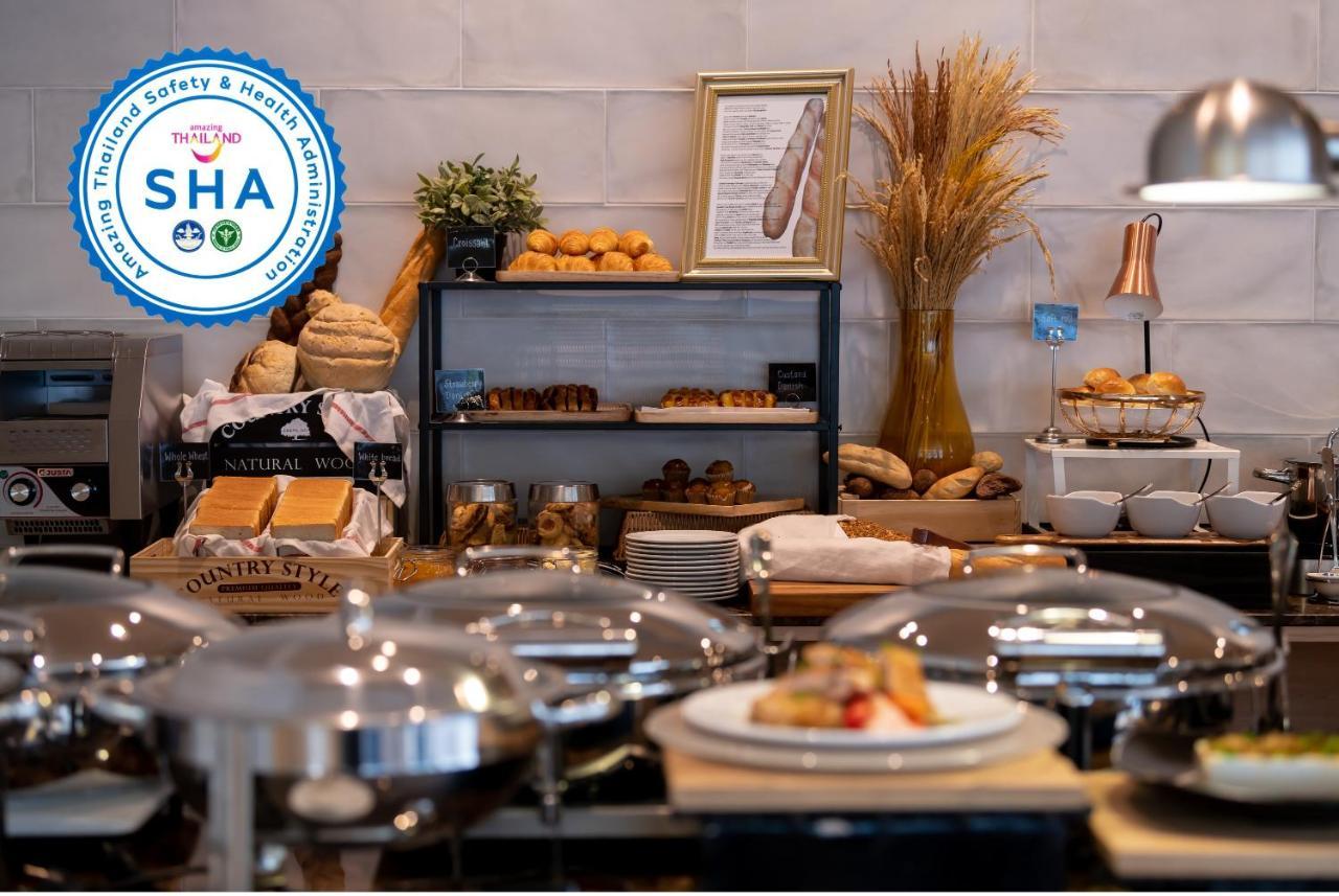 Jasmine 59 Hotel بانكوك المظهر الخارجي الصورة A breakfast buffet at a hotel in Thailand