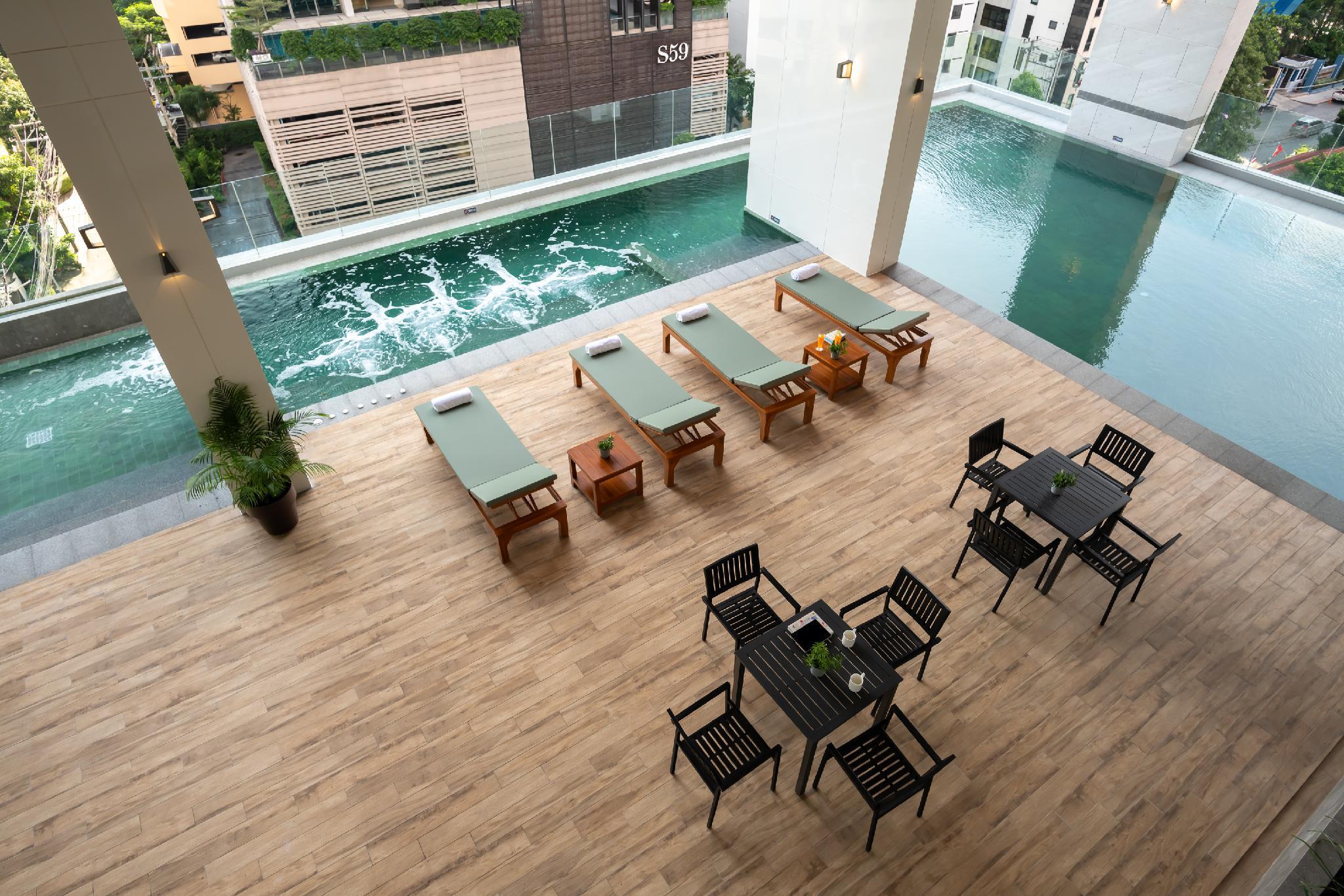 Jasmine 59 Hotel بانكوك المظهر الخارجي الصورة The pool at the hotel