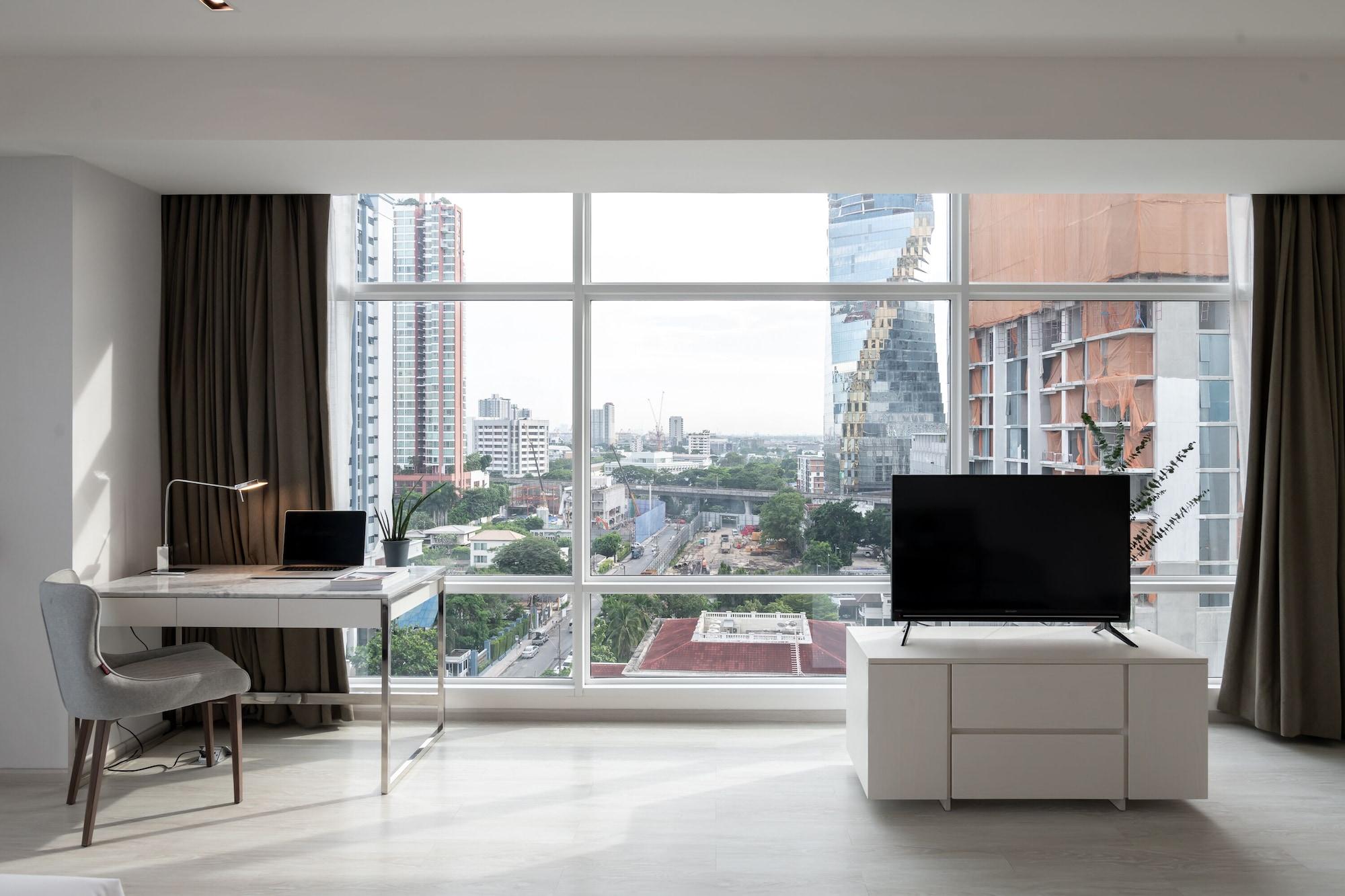 Jasmine 59 Hotel بانكوك المظهر الخارجي الصورة A typical bedroom in a condominium