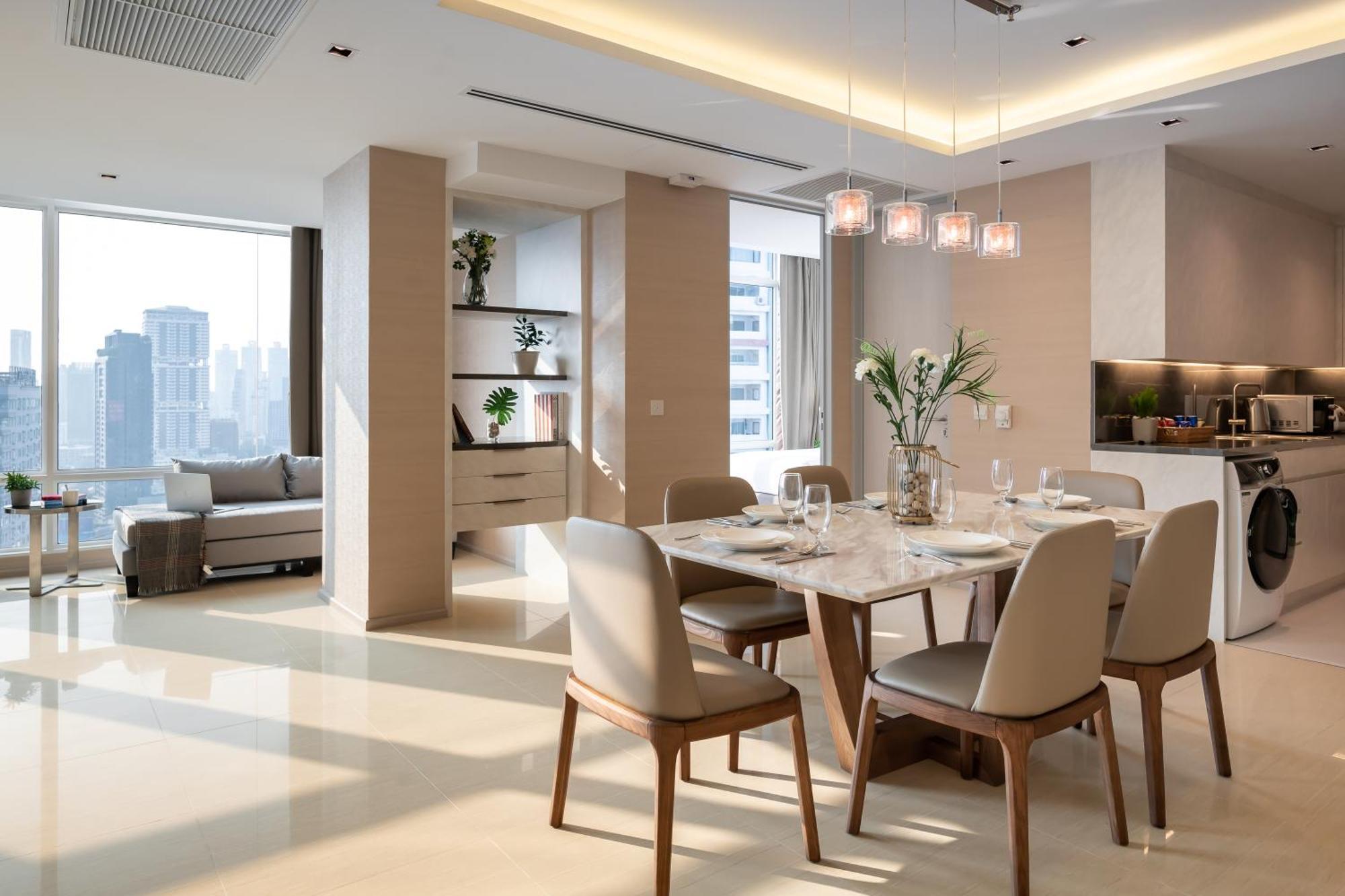 Jasmine 59 Hotel بانكوك المظهر الخارجي الصورة Interior of a typical apartment