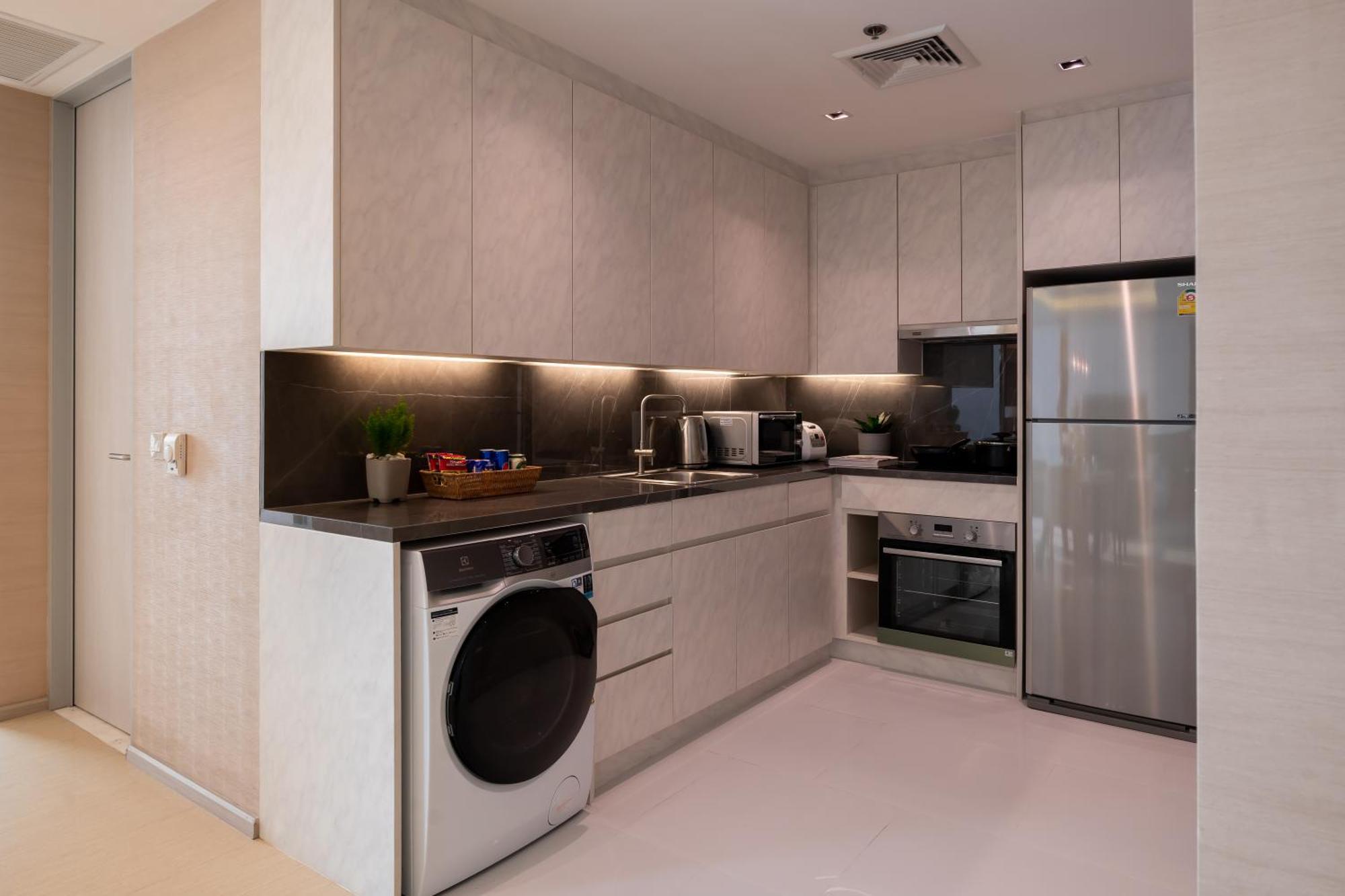 Jasmine 59 Hotel بانكوك المظهر الخارجي الصورة A kitchen in a residential apartment