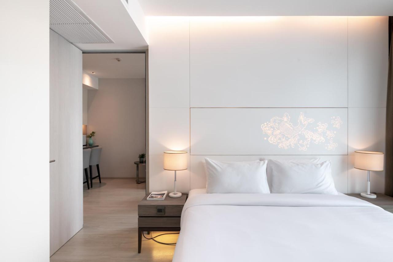 Jasmine 59 Hotel بانكوك المظهر الخارجي الصورة A bedroom at the hotel